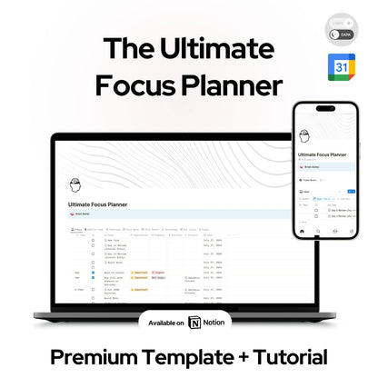 Focus Digital Planner